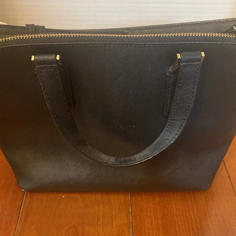 Kate Spade black Cameron Street Lucie crossbody bag purse adjustable strap